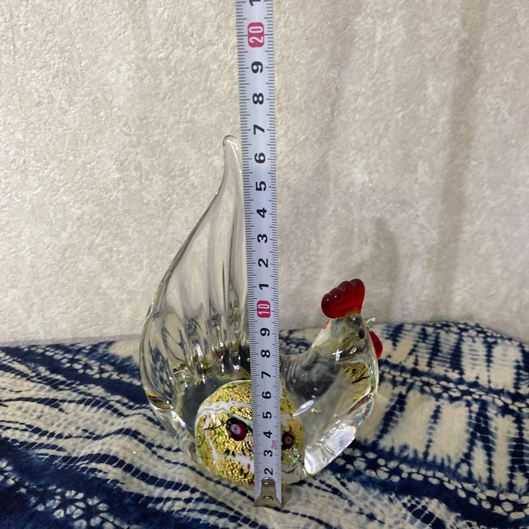 黒木国昭　ガラス　硝子　鶏