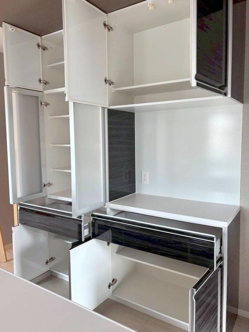 タカラスタンダード / W1650×H2295 / カップボード / ホーロー扉