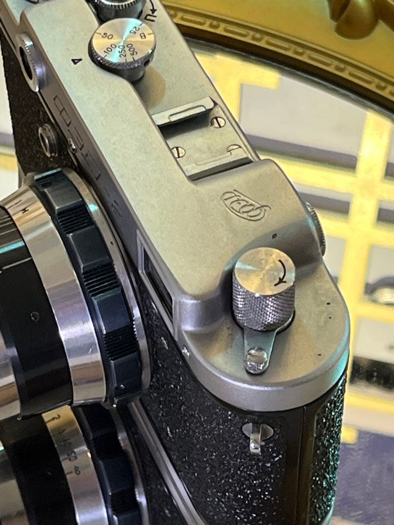 「FED-2」に、希少な52mm f2.8レンズをセット