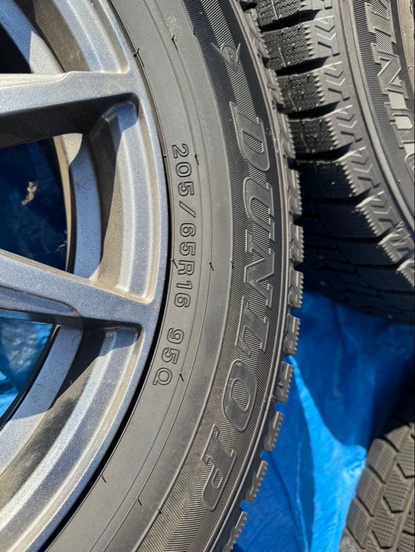 【送料込み】ダンロップ　WM02 205/65R16 95Q