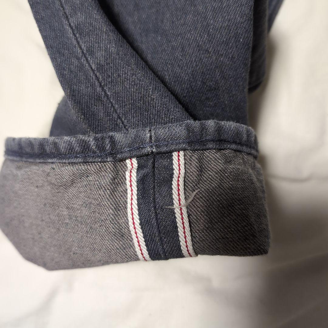 Levi's 501 150th 先染めブラックセルビッジデニム W31 L32