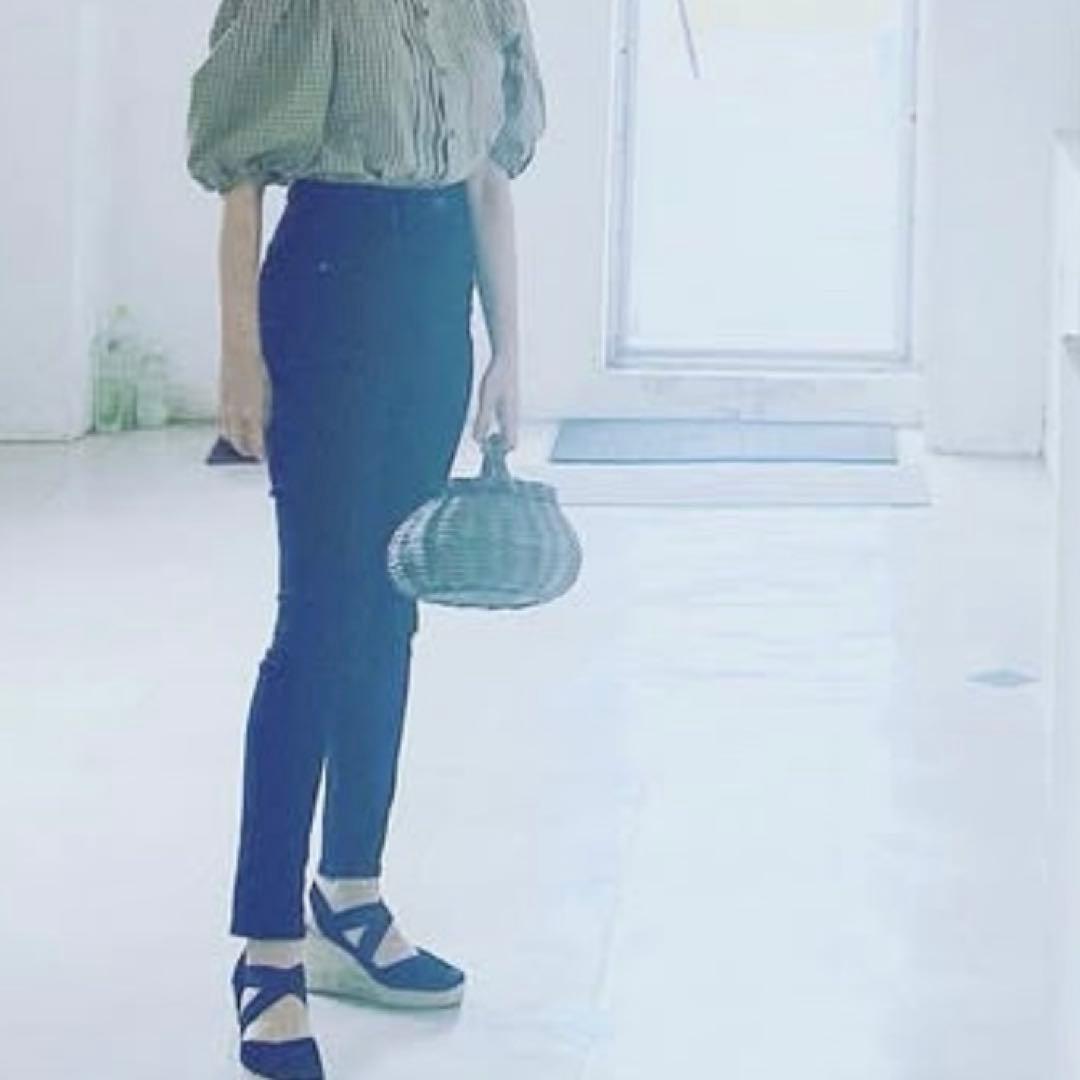 白澤貴子さん　愛用　かごバッグ　YVES ANDRIEUX バスケット