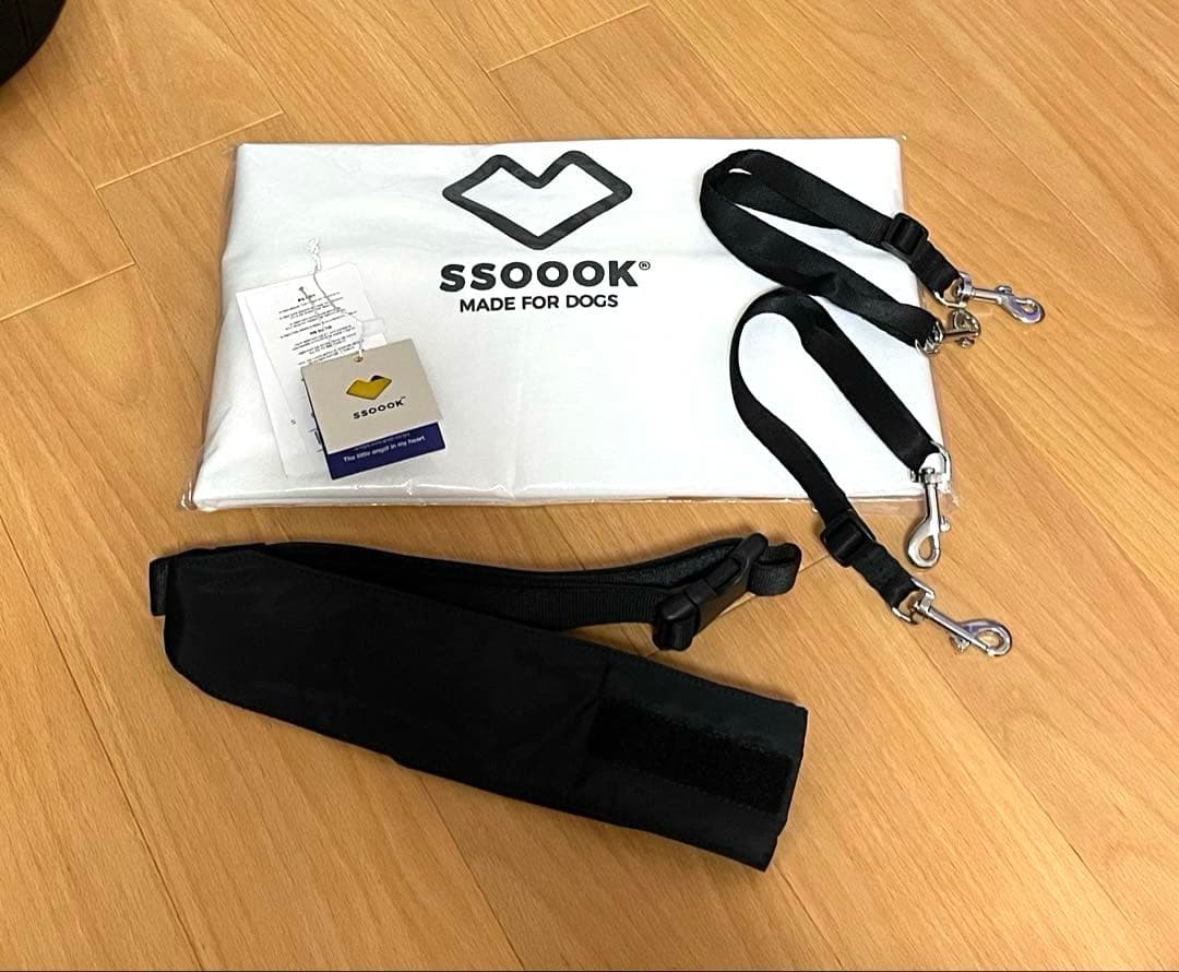 ssoook　両窓フロントバッグ【SO-CA413】　ブラック　XL