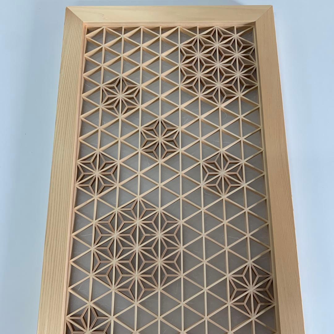 組子ウォールアート 大②