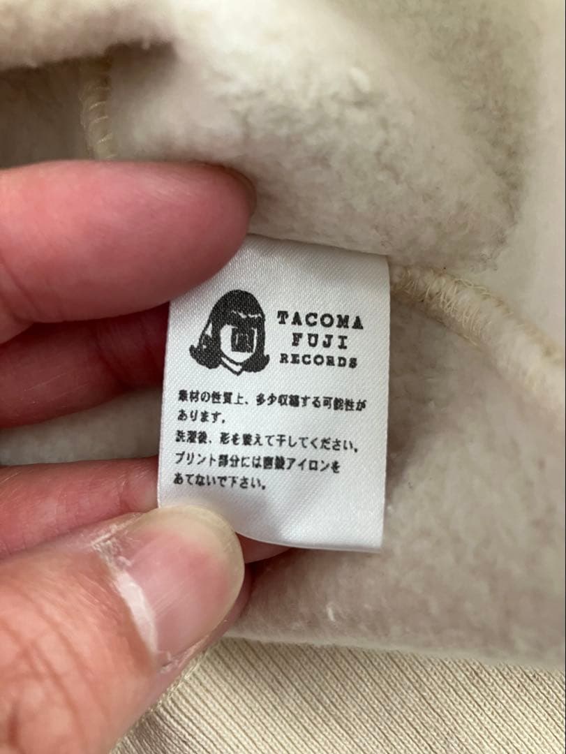 tacoma fuji records オートミールス ウェットサイズXL
