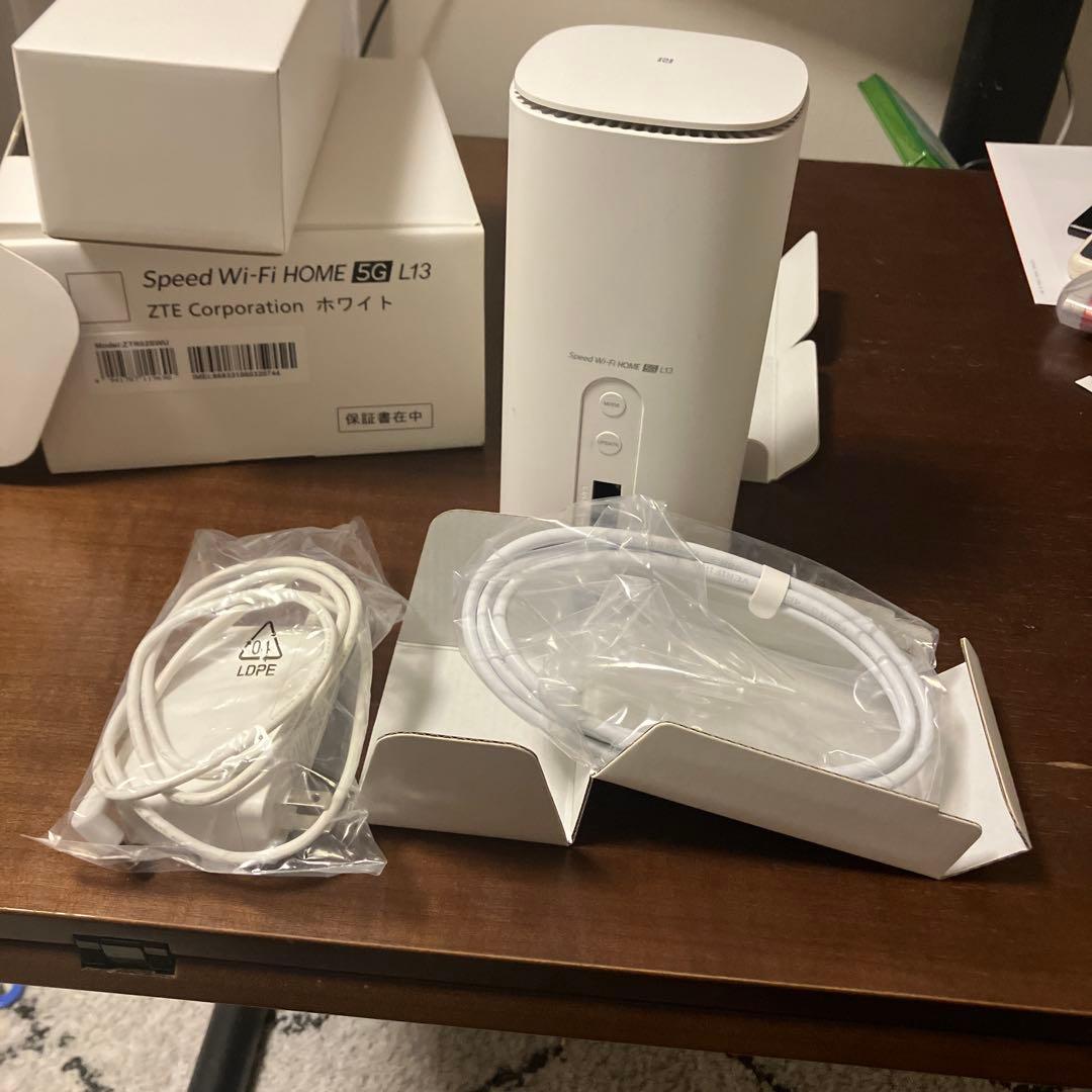 Speed Wi-Fi  5G L3 無線LANルーター