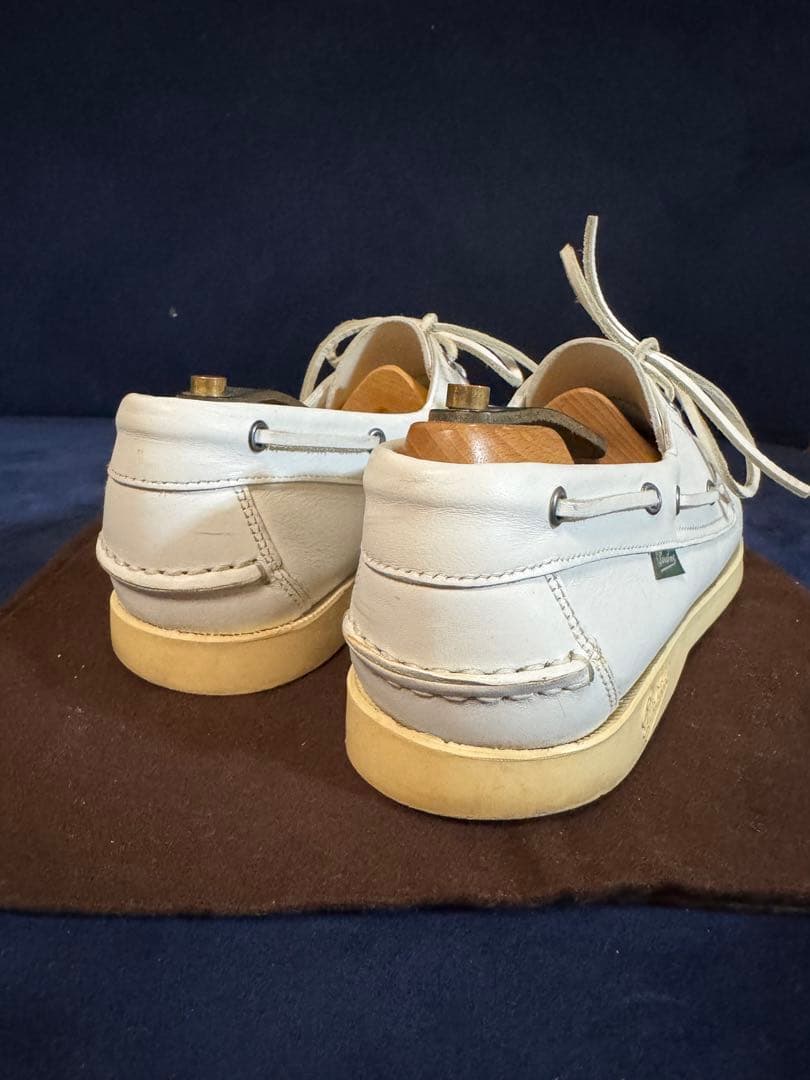 PARABOOT パラーブーツ BARTH デッキシューズ　ホワイト