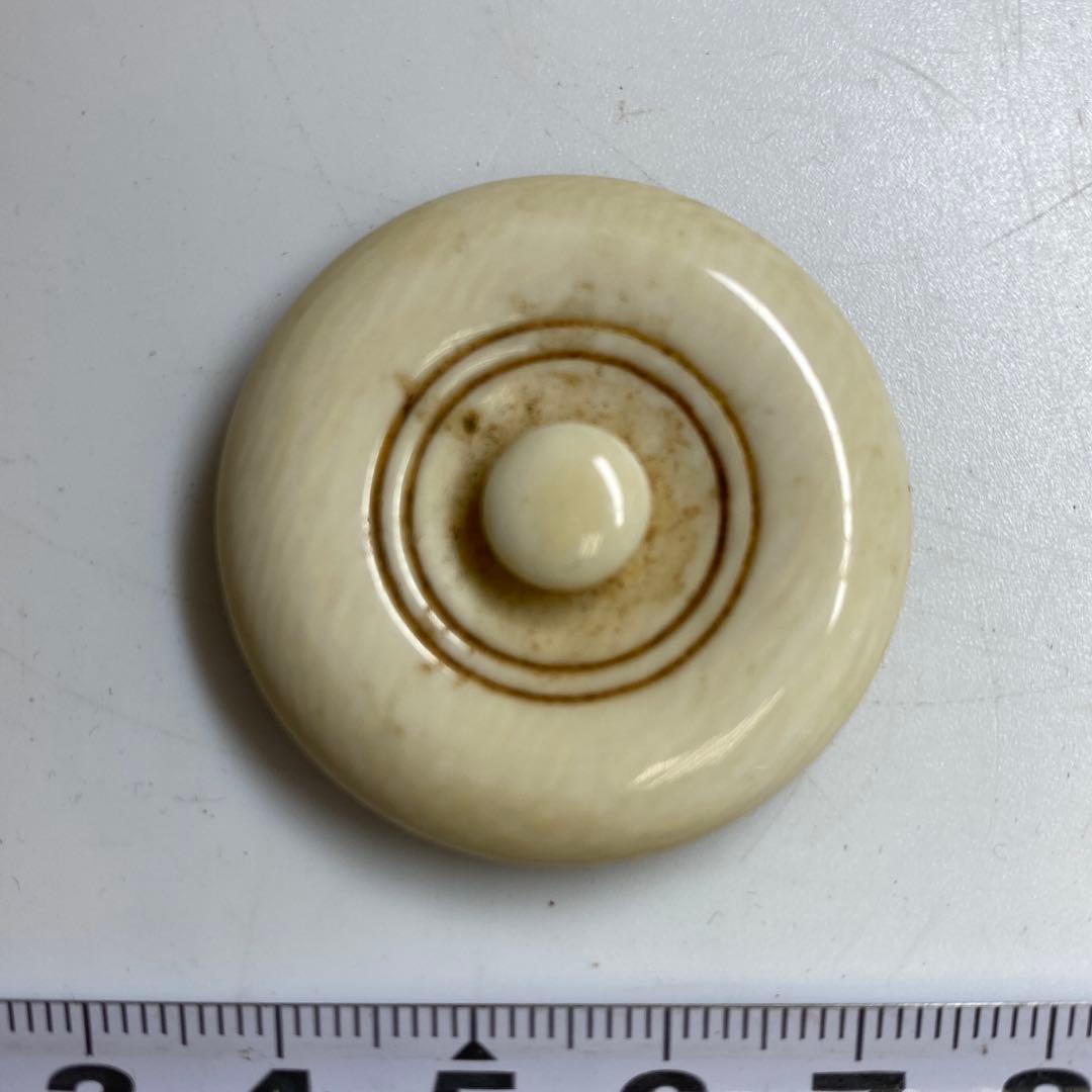 中国明時代 古染付茶入 h9.2cm 東キ8-0121☆2F トヒチ