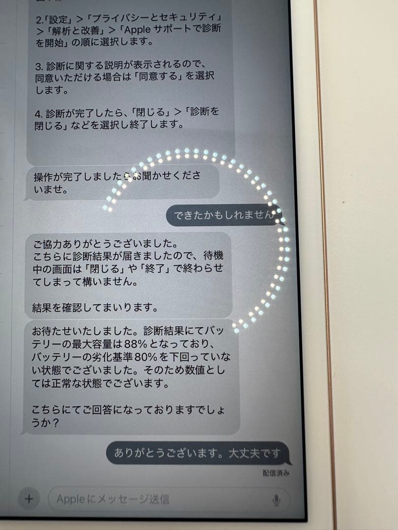 Apple iPadmini5 ゴールド　64GB Wi-Fiモデル