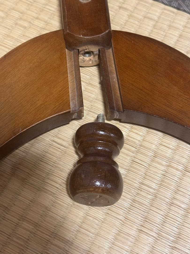 英国クラシック 北欧レトロ 木製 脚付き スタンドミラー 全身鏡 古家具　猫脚