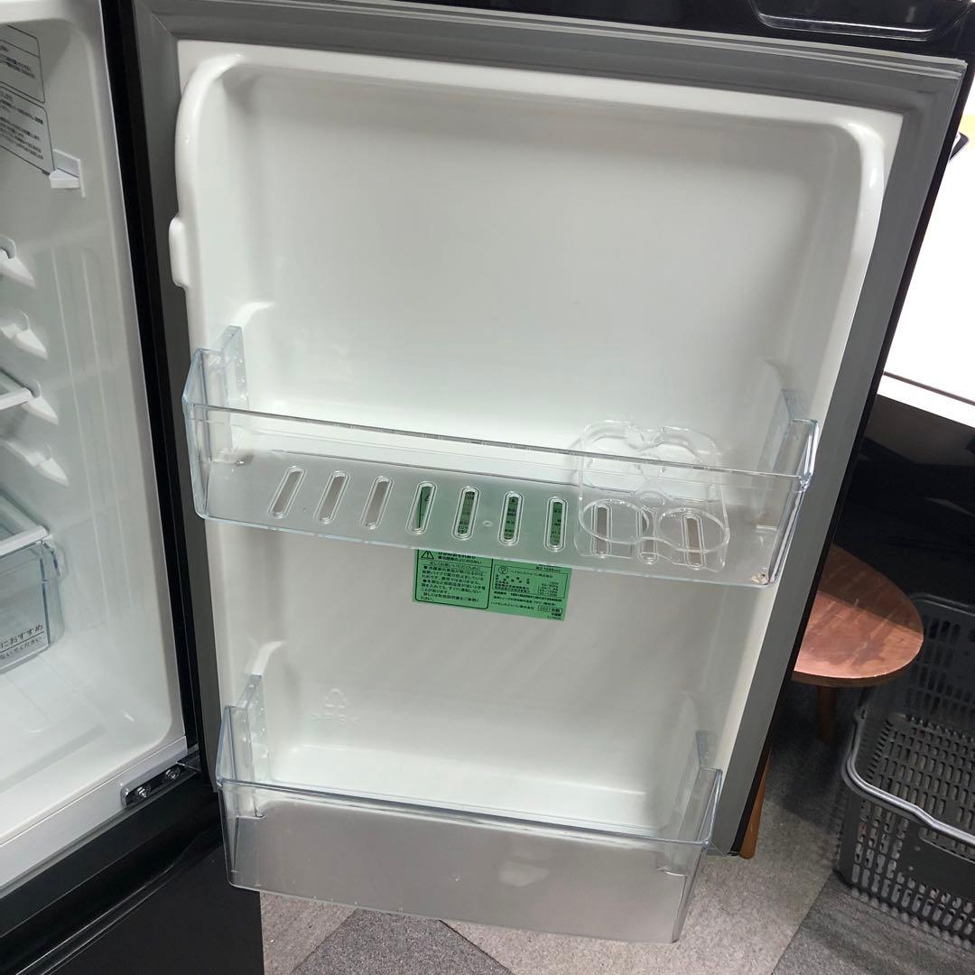 【美品】ハイセンス　ノンフロン冷凍冷蔵庫　HR-D15EB　2021年製　K