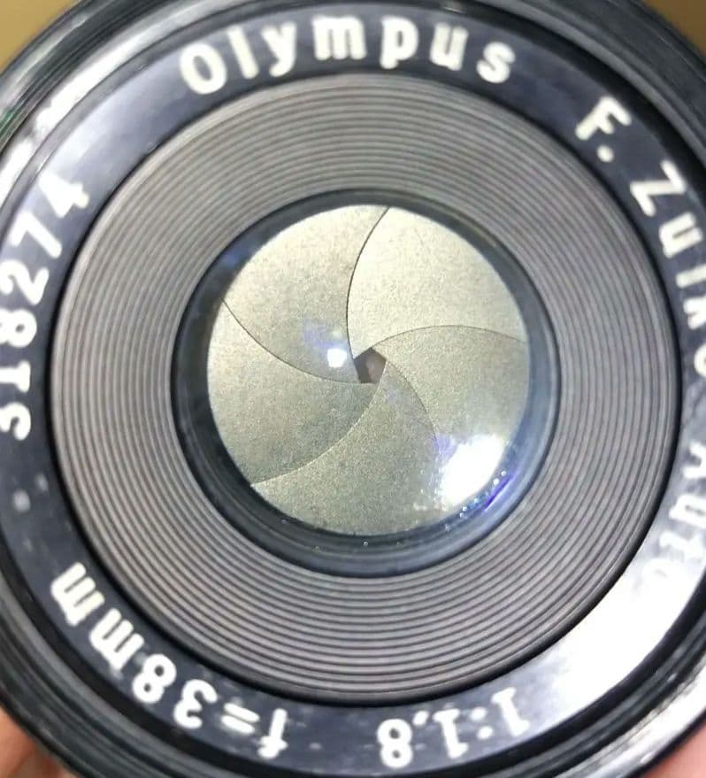 外観美品　オリンパス PEN FT シャッター、露出計動作品　レンズ2個セット