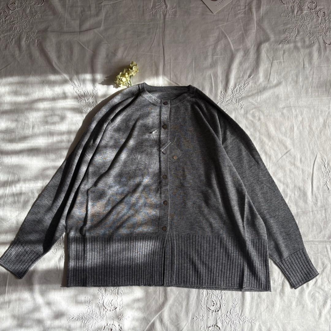 ꕤ新品ꕤ北欧暮らしの道具店 / コーデがまとまるカーディガン①グレー