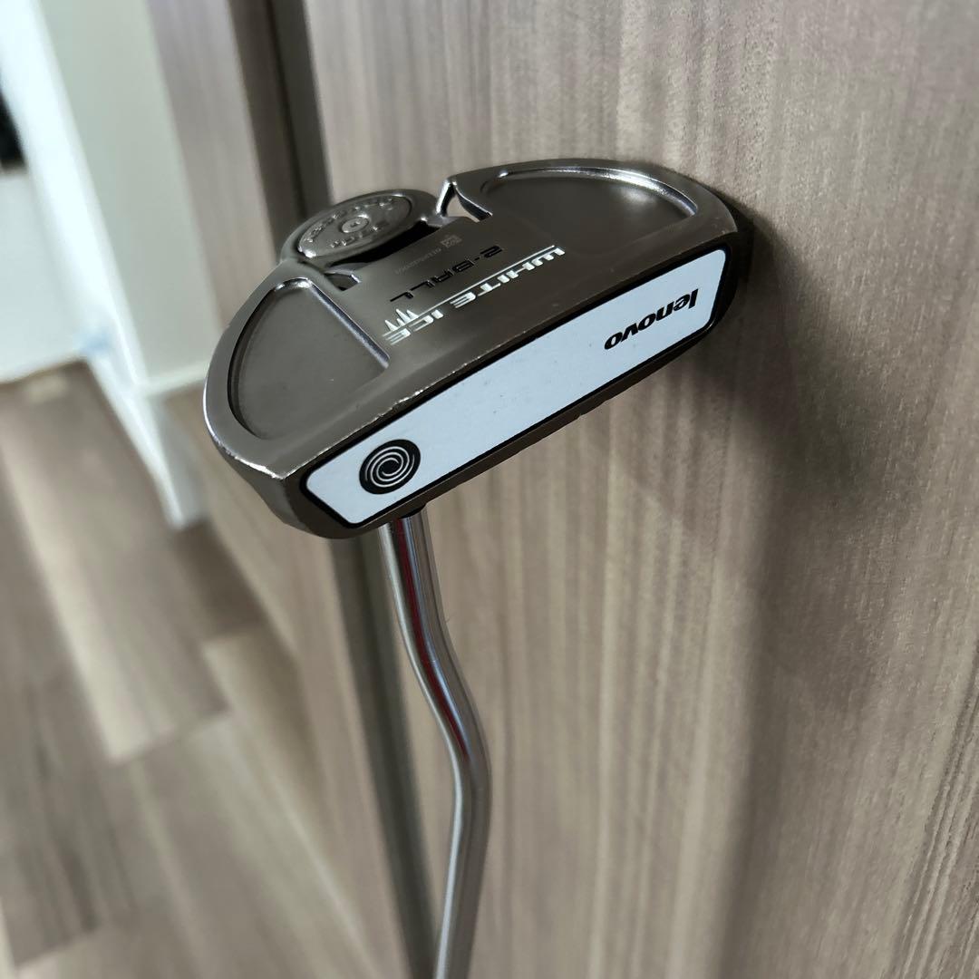 オデッセイWHITE ICE 2BALL34インチパター PT スチールメンズ