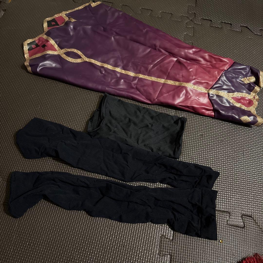 原神　三分妄想　久喜忍　衣装、ウィッグ、小物、靴