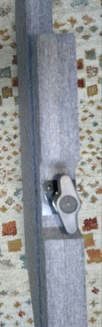 ２枚セット　サンワダイレクト デスクトップパネル クランプ式 幅600mm