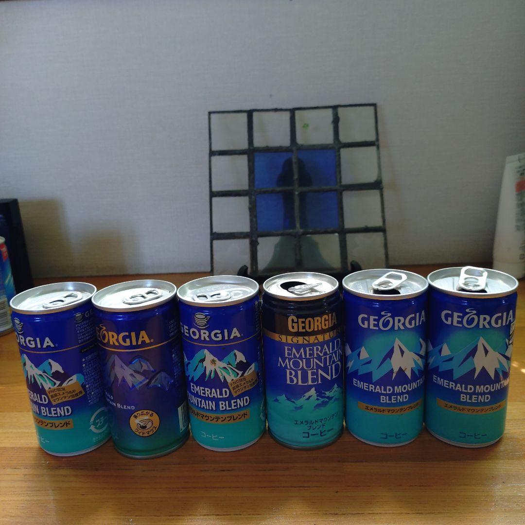 IA EMERALD MOUNTAIN BLEND コーヒー缶歴代缶