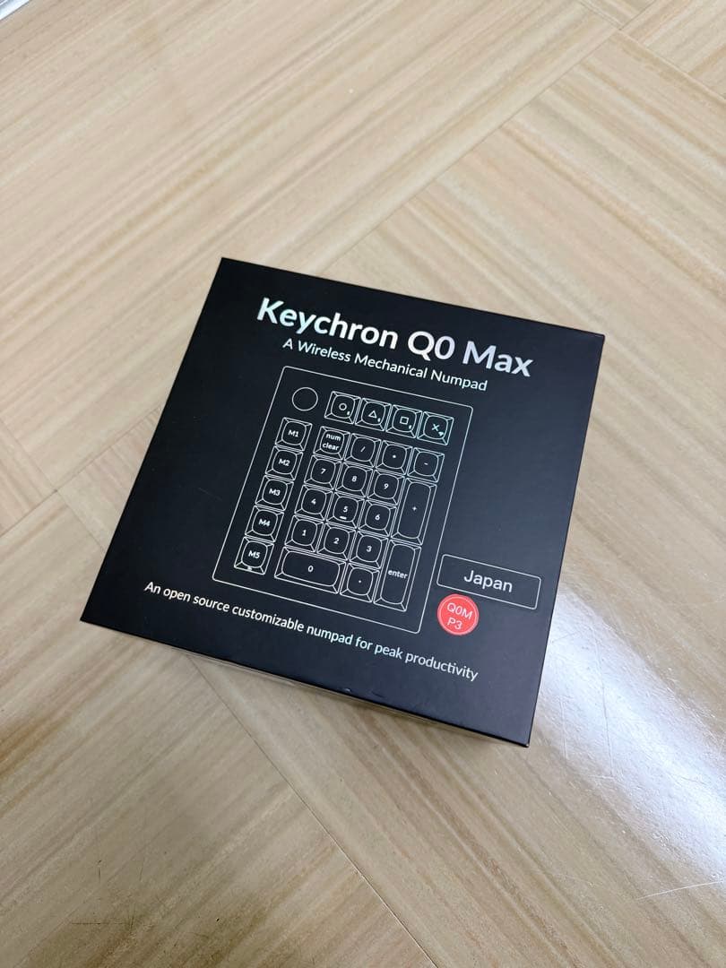 キークロン Keychron Q0 Max 茶軸 白 Q0M-P3