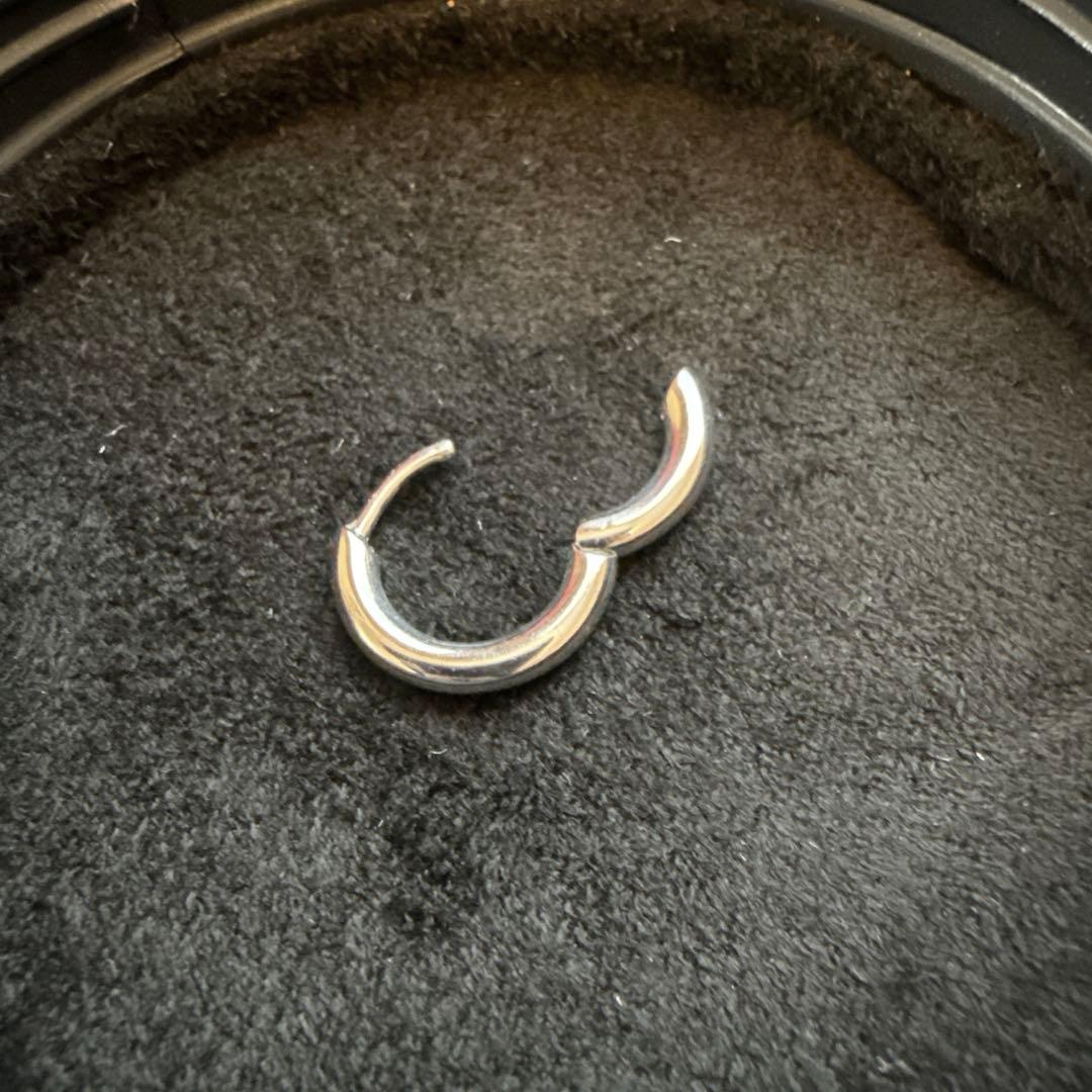 TOMWOOD Classic Huggie Small シルバーピアス　片耳