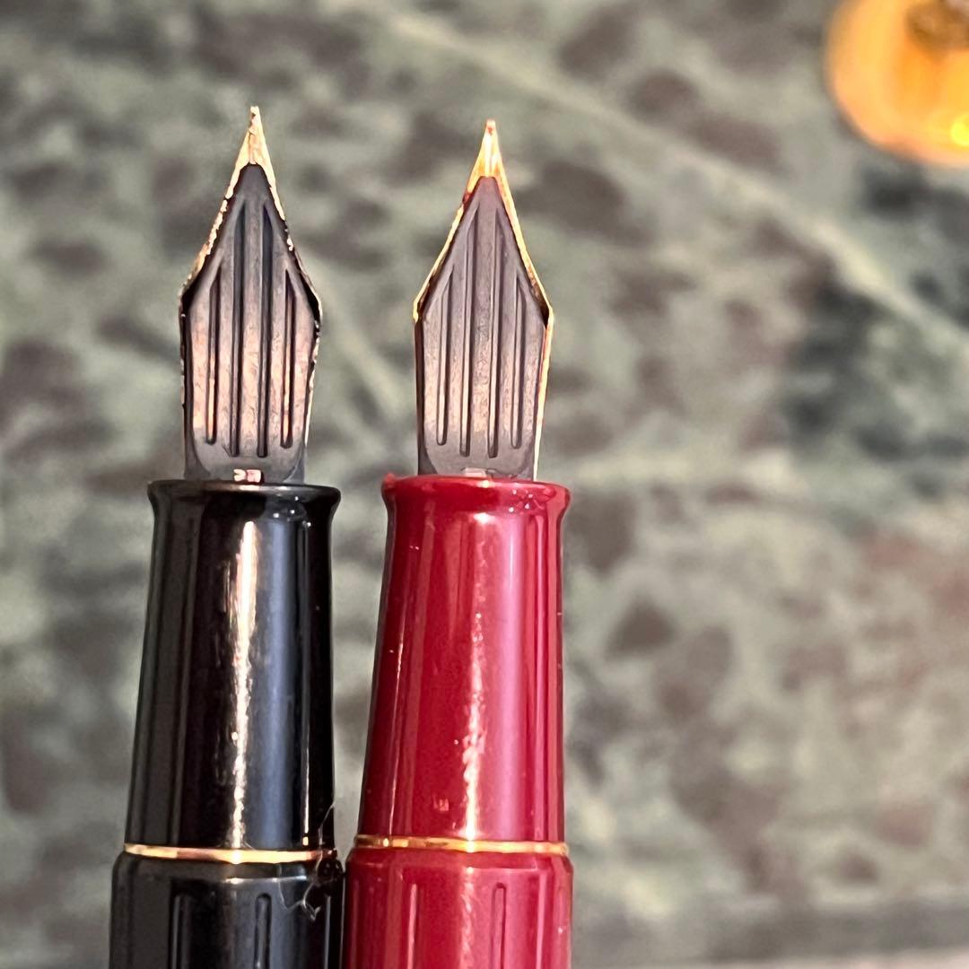 Pilot 2本セット　プラチナ　大理石製デスクペン　スタンド　DPD-5000