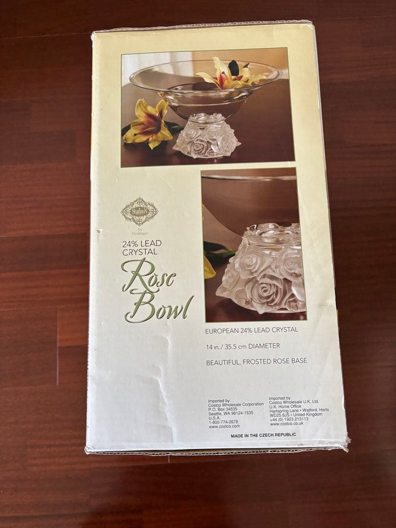 エレガント　クリスタル　ローズボール