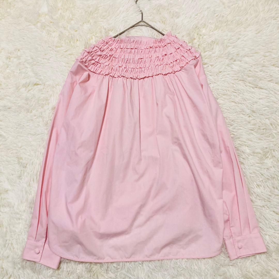 【大人気】ロージーモンスター　ミニフリルブラウス　ピンク新品タグ付き