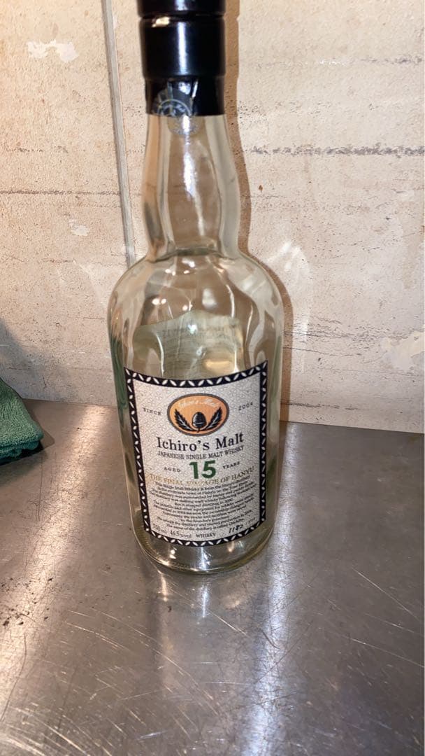 Ichiro's Malt 15年 空瓶箱付き