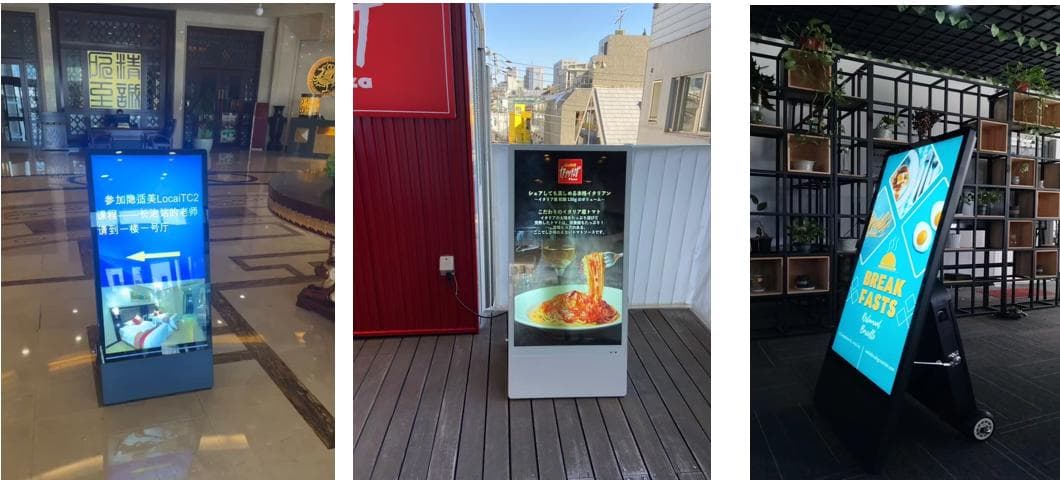 新品/デジタルサイネージ/看板/画像/動画/屋外広告/ディスプレイ
