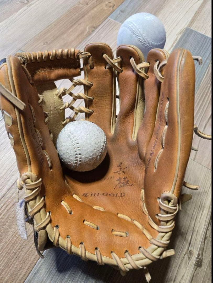 （最終値下げ）ハイゴールド　軟式用グローブ