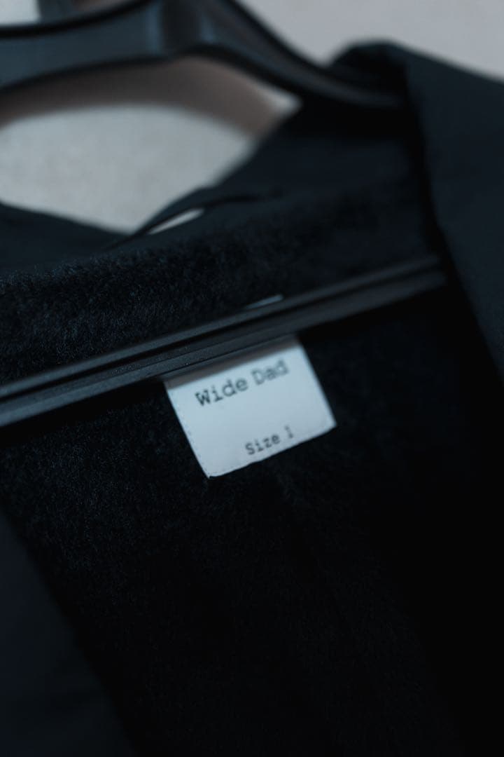 Wide dad ジャケット ネイビー 未着用