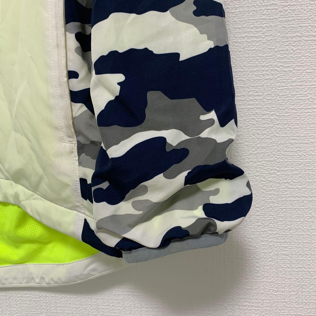 アンダーアーマー★メンズ ウィンドブレーカー ジャンパー 2XL 迷彩 蛍光