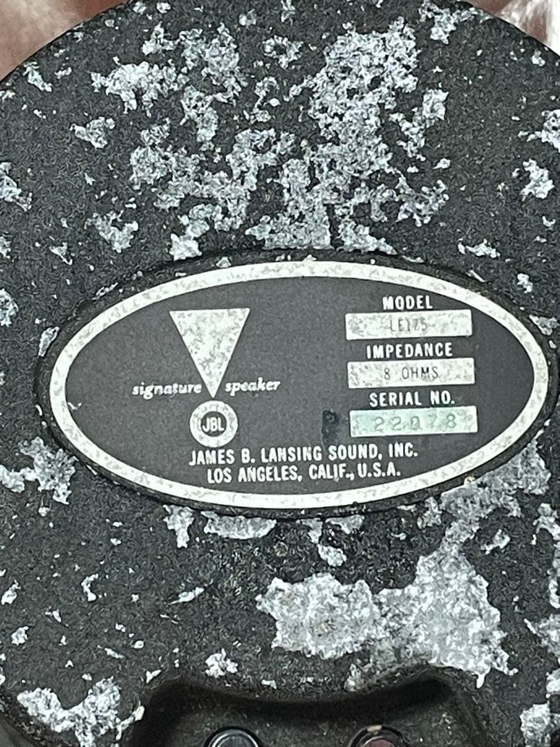 JBL LE175 ドライバー + 1217-1290 ハチの巣ホーン