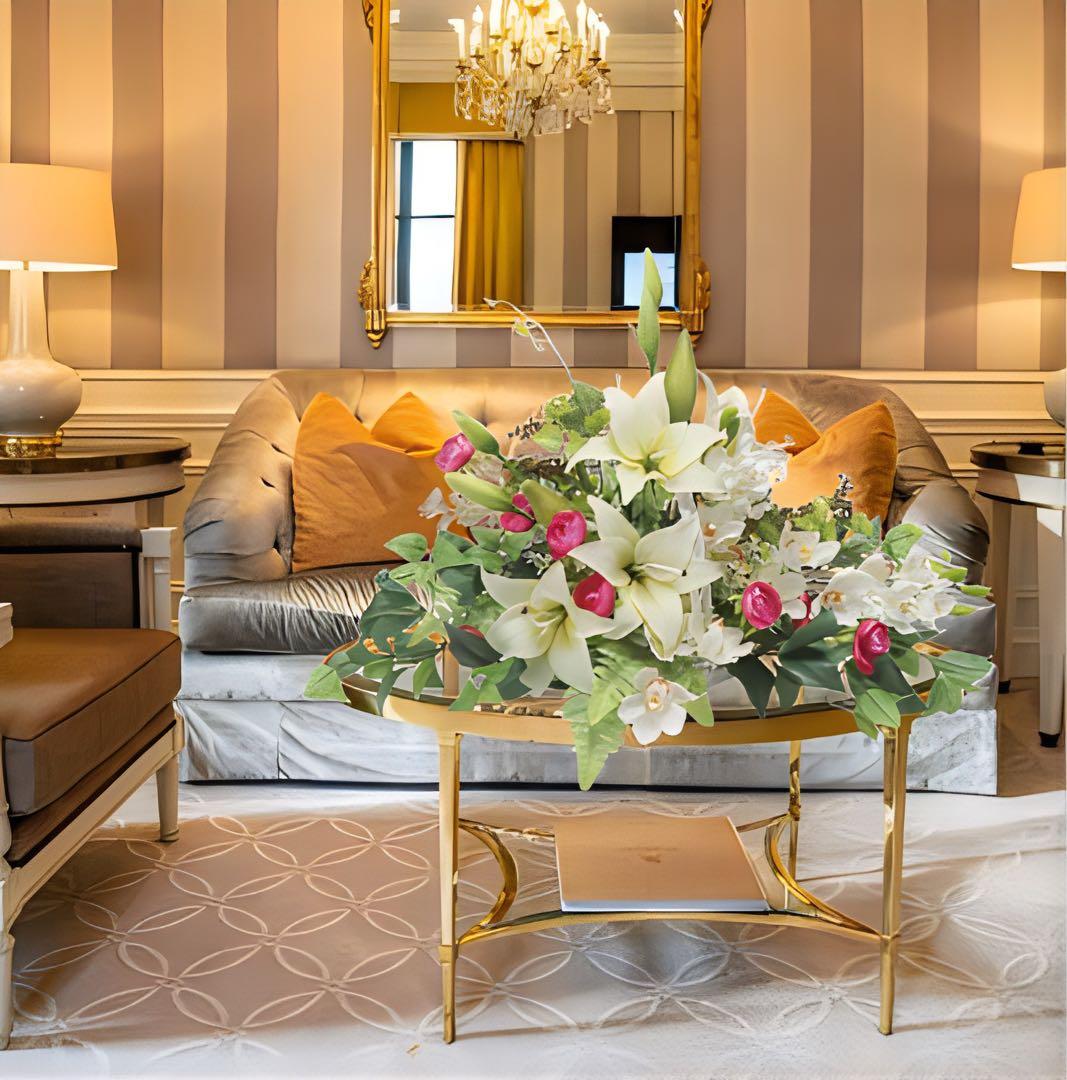 光触媒　人工観葉植物　ウォールグリーン　フェイクグリーン　ルイーズリリー