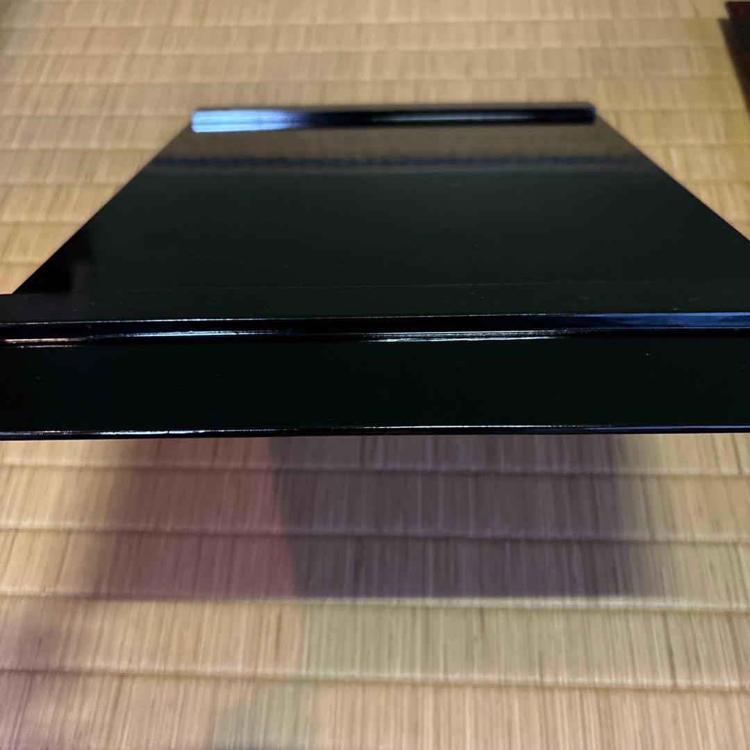 蔵出し！✴︎津軽塗・唐塗長手浅堀盆・卓上盆『おもてなし膳』5膳 ✴︎