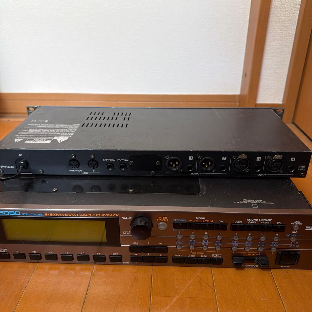 Roland SRV-3030 XV-5080 ジャンク