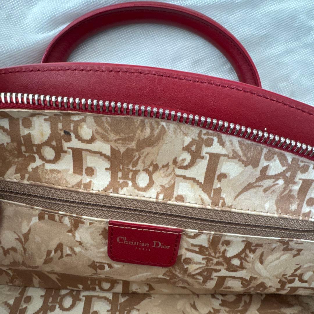 Christian Dior ジョンガリアーノ　バッグ　赤