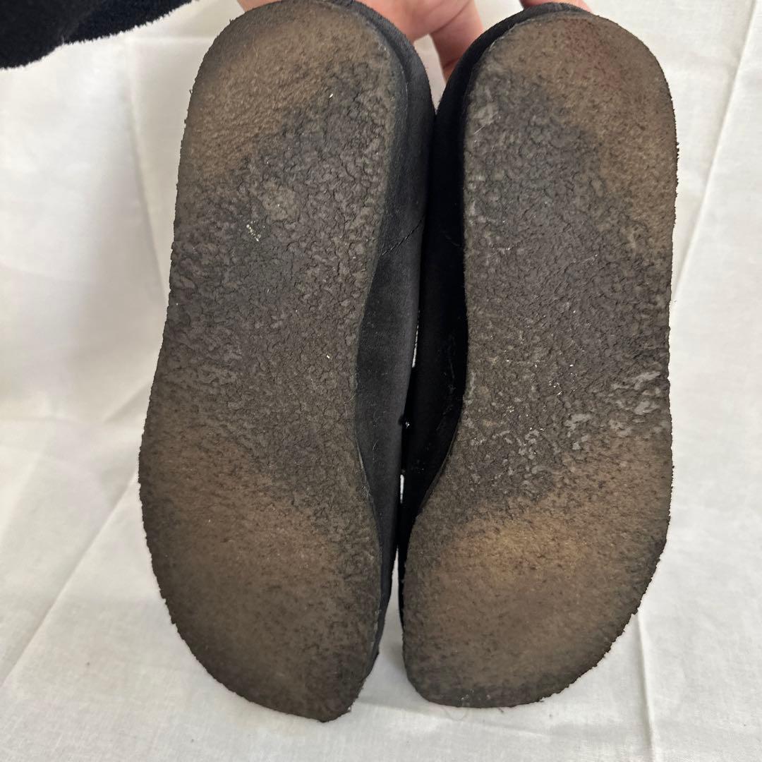 肘打ち様クラークスClarksワラビーwalabeeショートブーツ26.5cm