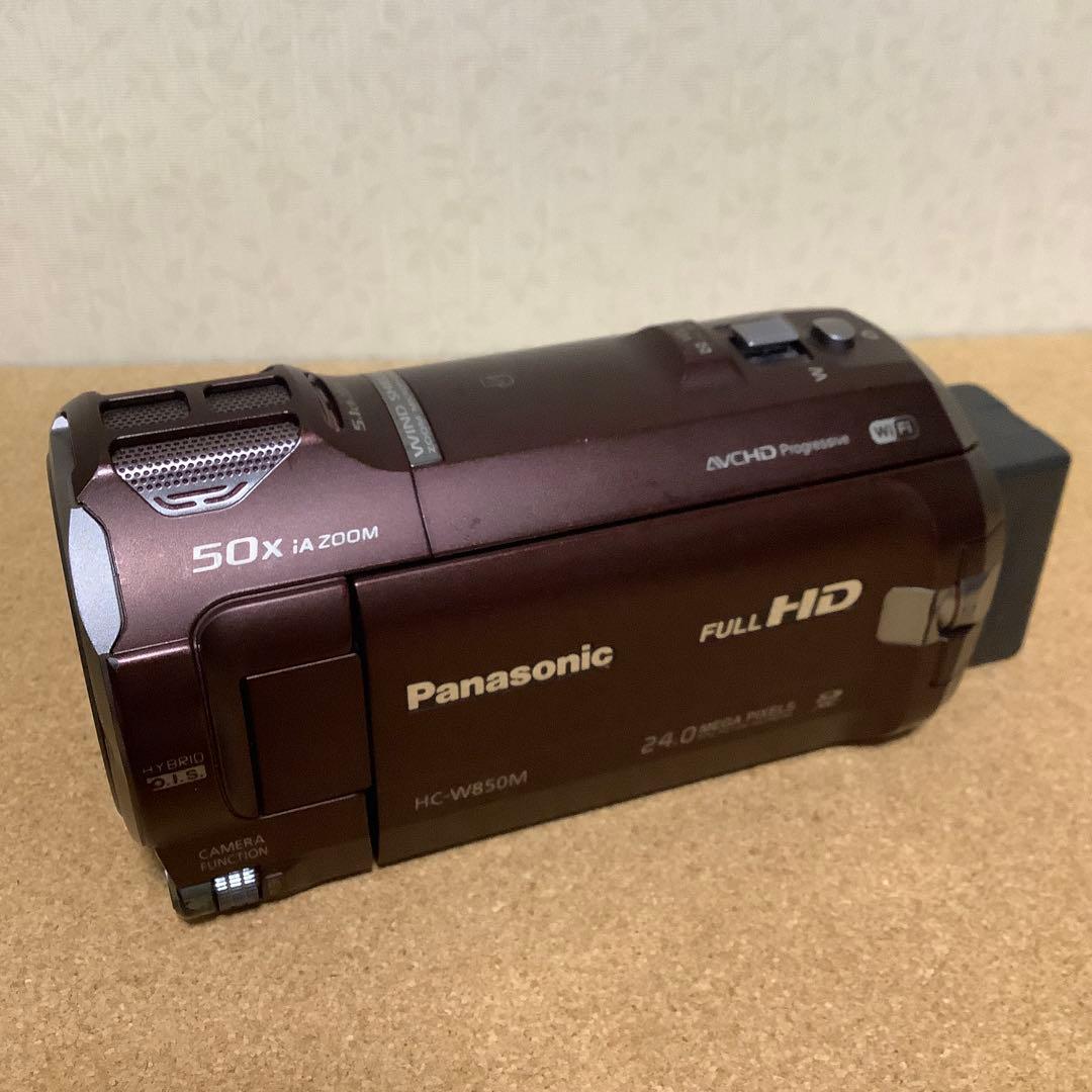 Panasonic HC-W850M FULLHD 中古美品完動品　新品三脚付