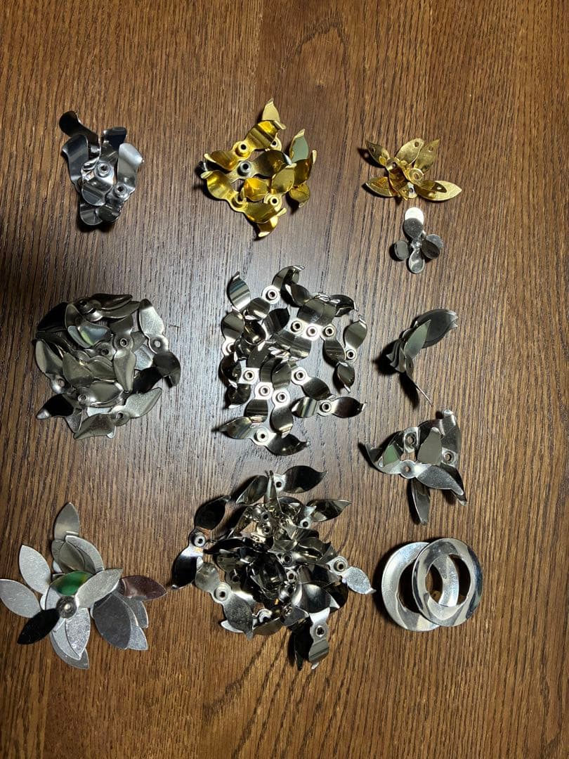 トップウォータールアー　カスタムパーツ