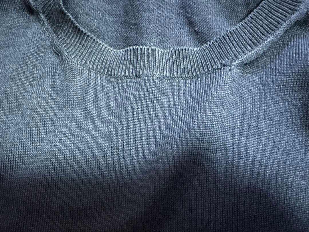 PRADA ハイゲージクルーネックニット ネイビー