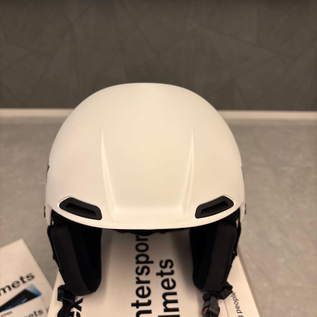 スキー　ヘルメット　uvex JAKK+ IAS ホワイトマット　ウベックス　白