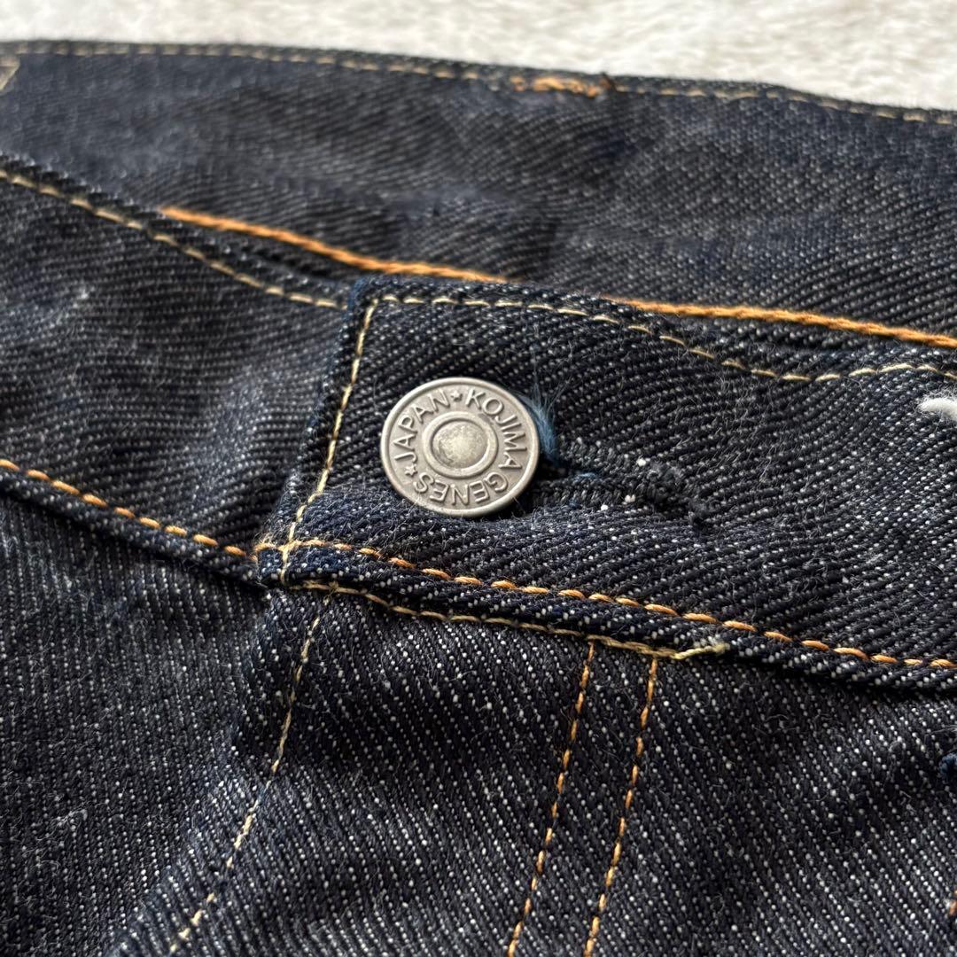 えいくん！！極美品！児島ジーンズ セルビッチデニム w33 日本製