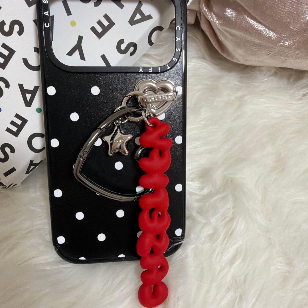 CASETiFY 17proチャーム付き　MagSafe対応