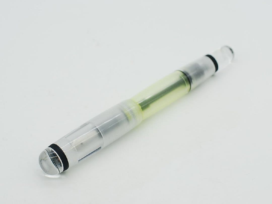 オーパスOPUS88 万年筆 CLEAR OMARスタブ1.5 クリアイエロー系