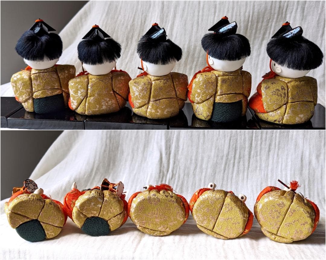 限定お値下げ　美品　雛人形　お雛様　ひな人形　15人揃え　木目込み人形　年代物