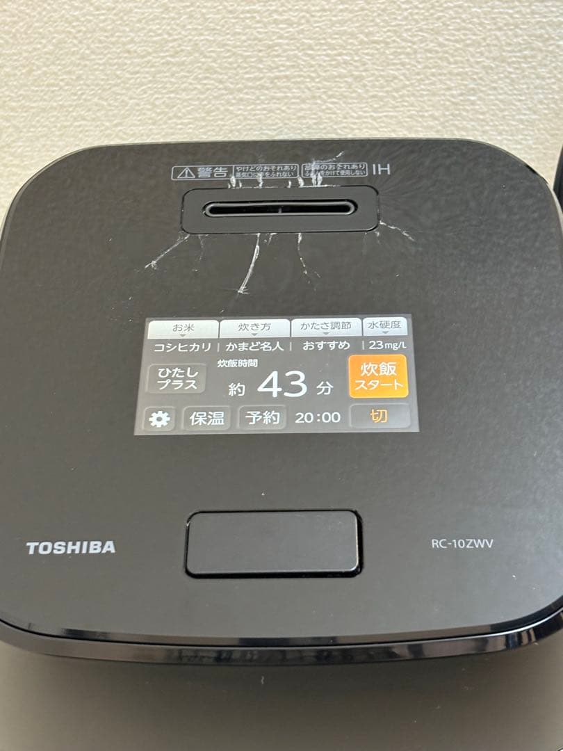 TOSHIBA RC-10ZWV 炊飯器