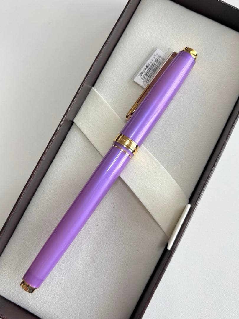 プラチナ万年筆 ミスティックパープル、細字F