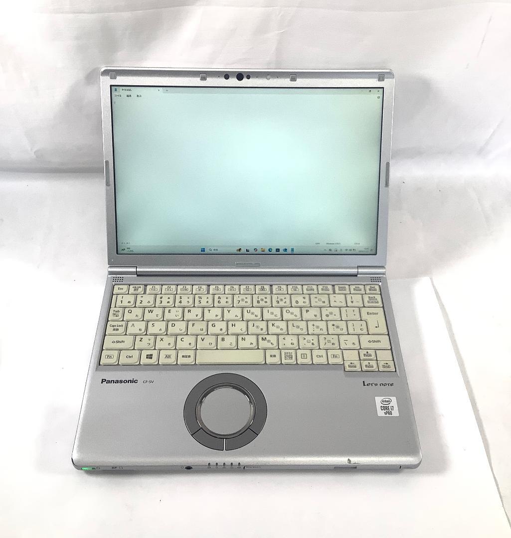 ②-M21-Panasonic CF-SV9 ノートパソコン AC付き 1点