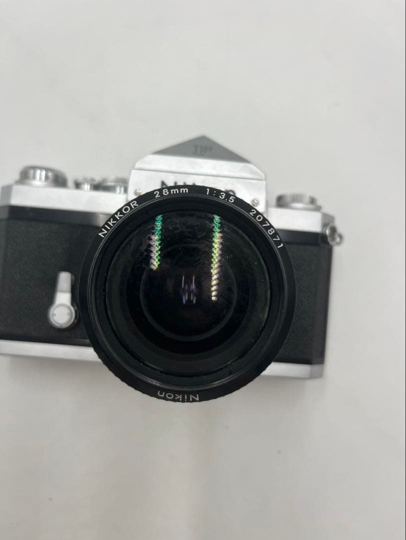 NIKON F フィルムカメラ　NIKKOR 28mm 1:3.5