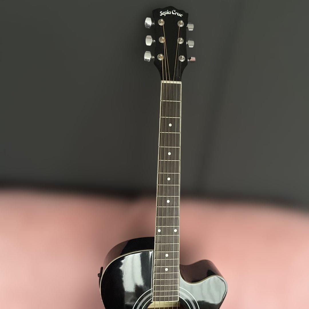 Sepia Crue アコースティックギターEAW-01 ブラック